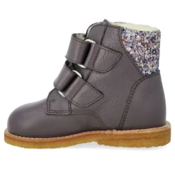 Begynder TEX-støvle med glitter og velcro
