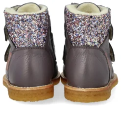 Begynder TEX-støvle med glitter og velcro