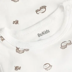 BeKids Bodyset m. Mössa - Silver Mink