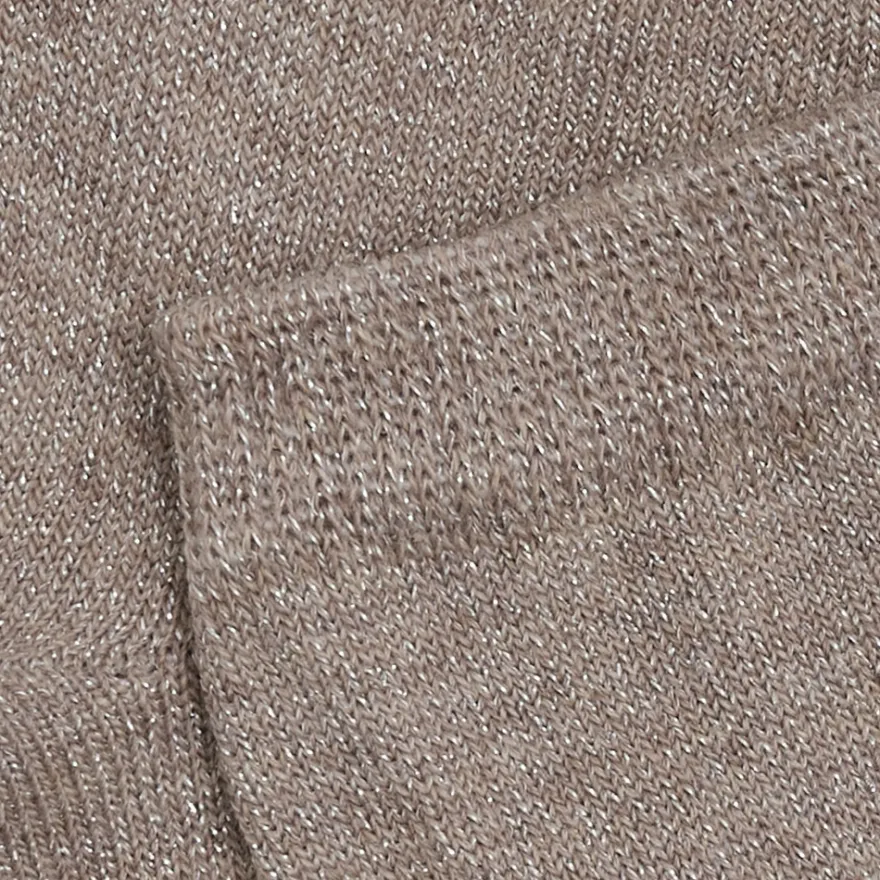 BeKids Glimmer Ankelstrumpa - Mocha Meringue