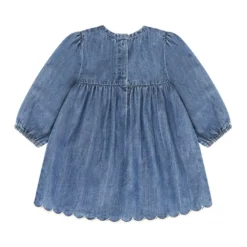BeKids Klänning - Medium Blue Denim