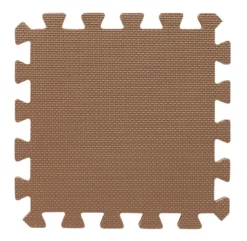 BeKids Lekmatta 9-pack - Cappuccino
