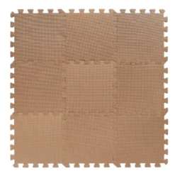 BeKids Lekmatta 9-pack - Cappuccino