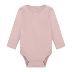 Bekids Långärmad Body Ribbad - Starling