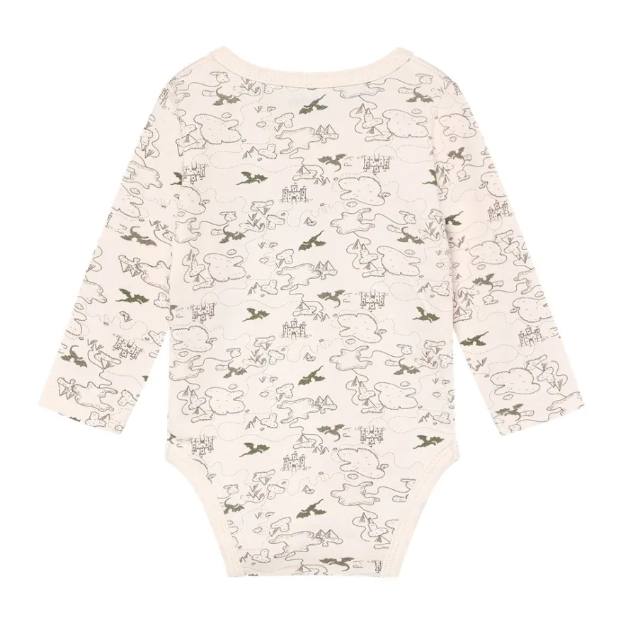 BeKids Långärmad Body - White Sand