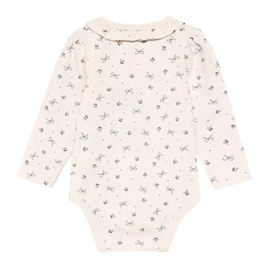 BeKids Långärmad Body - White Sand