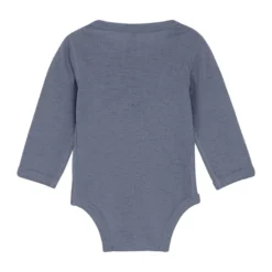 BeKids Långärmad Ullbody - Folkstone Gray Melange