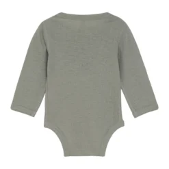 BeKids Långärmad Ullbody - Forest Fog Melange