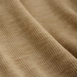 BeKids Långärmad Ullbody - Light Camel Melange