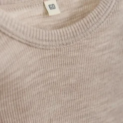 BeKids Långärmad Ullbody - Simply Taupe