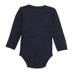 BeKids Långärmad Ullbody - Sky Captain Melange
