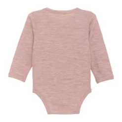 BeKids Långärmad Ullbody - Starling Melange