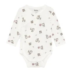 BeKids Långärmad Wrap Body 2-Pack - Nostalgia Rose