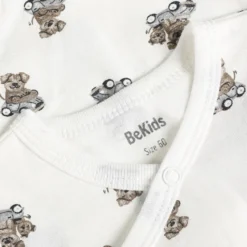 BeKids Långärmad Wrap Body 2-Pack - Turbulence