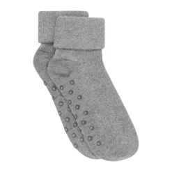 BeKids Ribbade Strumpor - Dark Gray Melange