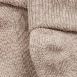 BeKids Ribbade Strumpor - Mocha Meringue