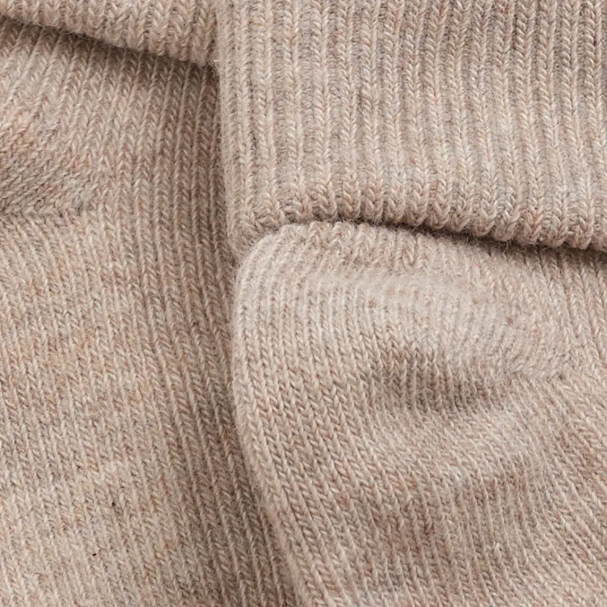 BeKids Ribbade Strumpor - Mocha Meringue