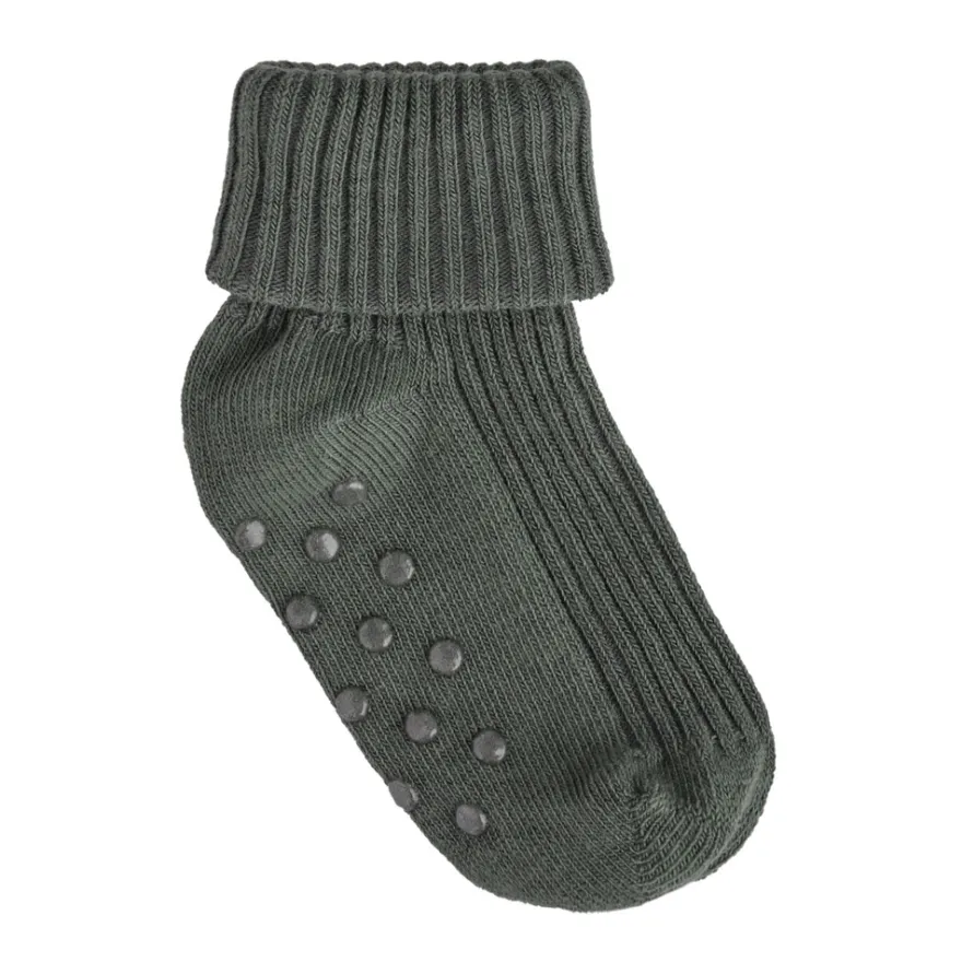 BeKids Rib Strumpor m. ABS 3-Pack - Dark Navy
