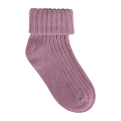 BeKids Rib Strumpor Ull 3-Pack - Burnished Lilac