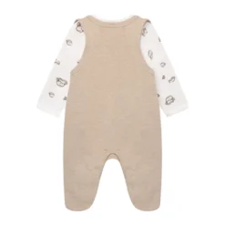 BeKids Romper och Body Set - Silver Mink