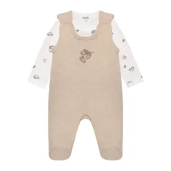 BeKids Romper och Body Set - Silver Mink