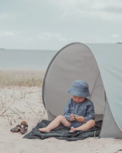 BeKids Strandtält - Pop Up - Grey