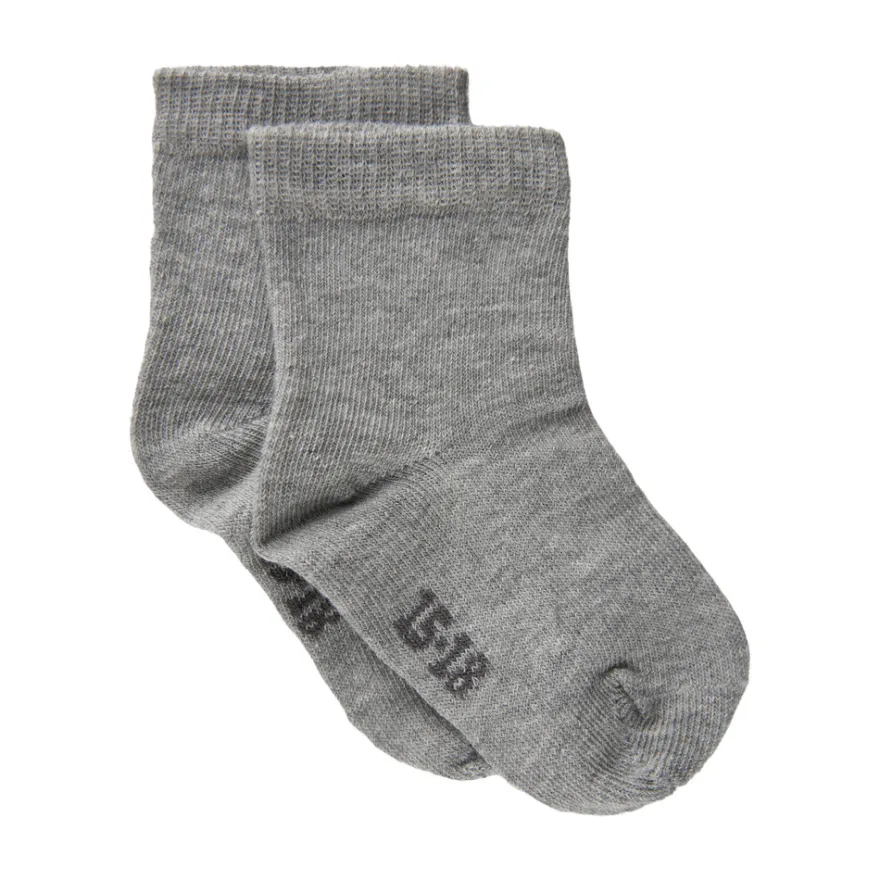 BeKids Strumpor - Light Grey Melange