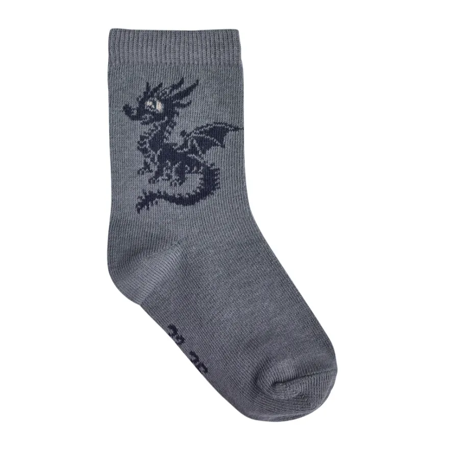 BeKids Strumpor 5-Pack - Blau Gray