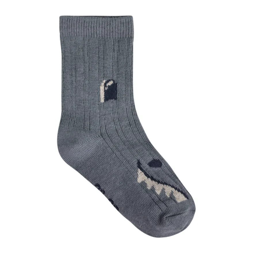 BeKids Strumpor 5-Pack - Blau Gray