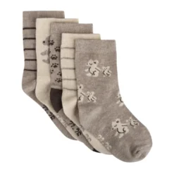 BeKids Strumpor 5-Pack - Brunette