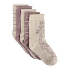 BeKids Strumpor 5-Pack - Elderberry
