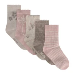 BeKids Strumpor 5-Pack - Rose Smoke