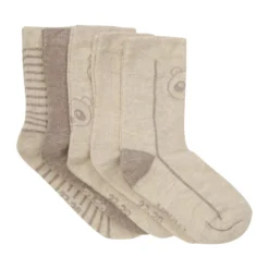 BeKids Strumpor 5-Pack - Silver Mink