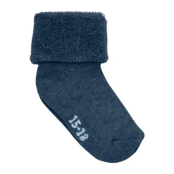 BeKids Terry Strumpor 2-Pack - Dress Blues Melange