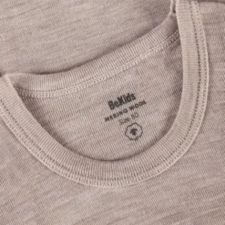 BeKids Ullbody Utan Ärmar - Mocha Meringue Melange