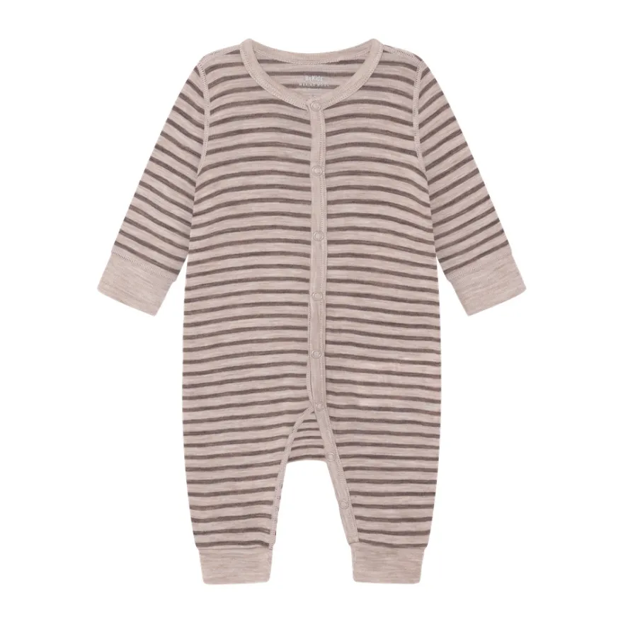 BeKids Ulljumpsuit - Mocha Meringue