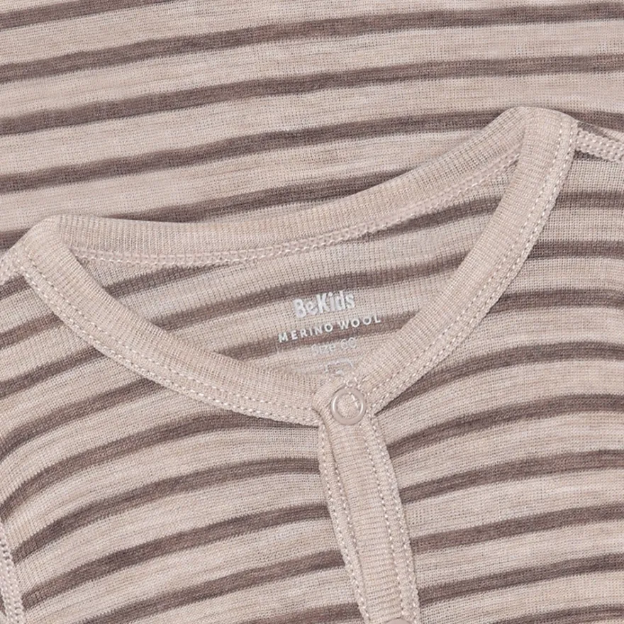 BeKids Ulljumpsuit - Mocha Meringue