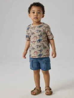 Ben baggy shorts 8610-TO noos - Denim Blue
