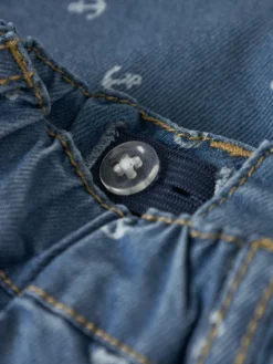Ben Bow Jeans - Medium Blue Denim