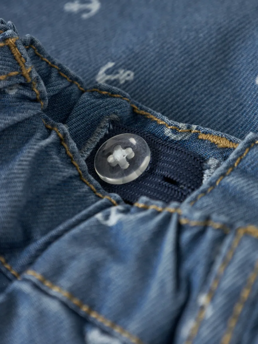 Ben Bow Jeans - Medium Blue Denim