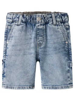 Ben Denim Bermuda Shorts - Light Blue Denim