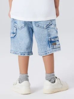 Ben Denim Bermuda Shorts - Light Blue Denim