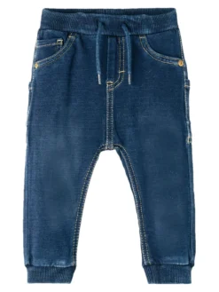 Ben u-shape round sweat jeans 1058-tr - DARK BLUE