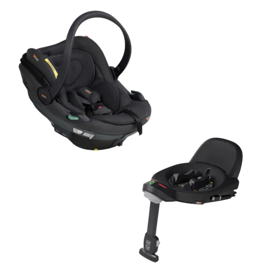 BeSafe Go Beyond² Babyskydd inkl bas - Anthracite Mesh