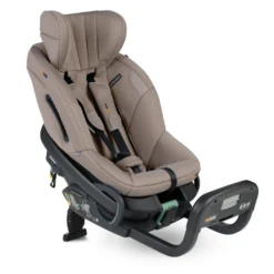 BeSafe Stretch² Bilbarnstol - Dark Sand Soft Breeze