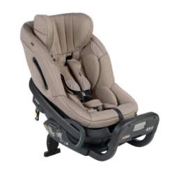BeSafe Stretch² Bilbarnstol - Dark Sand Soft Breeze