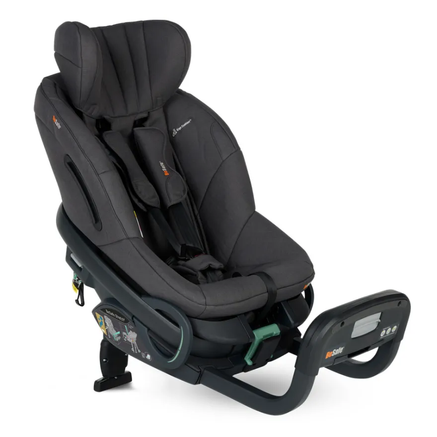 BeSafe Stretch² Bilbarnstol - Dark Grey Mélange
