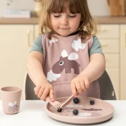 Bestickset Happy Dots - Powder