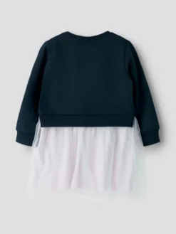 Bianja Sweat Klänning - Navy Blazer