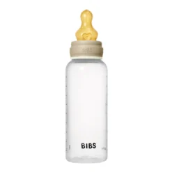 BIBS Napppflaska Rund 1 pk 270 ml - M Flow - Vanilla Nat
